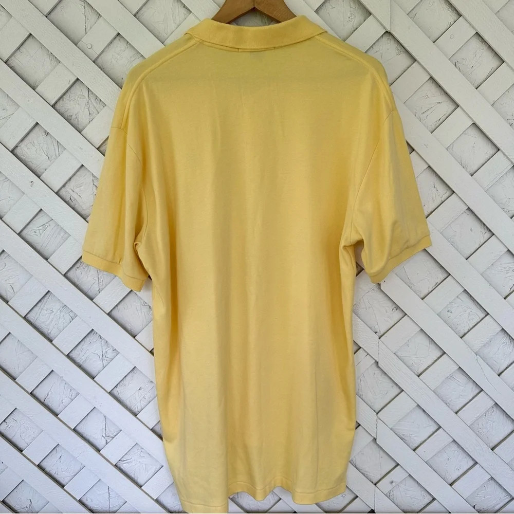 Polo by Ralph Lauren Polo Shirt Yellow Preppy Sz Large